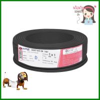 สายไฟ VSF S SUPER 1x1 ตร.มม. 100 ม. สีดำVSF ELECTRIC WIRE S SUPER 1X1SQ.MM 100M BLACK **คุณภาพดี**