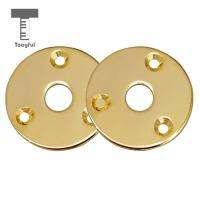 ；‘【； 2Pcs Universal Electric Guitar Jack Bass Output Socket Plate Plug Cover