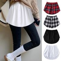 [COD] Skirts Detachable Fake Shirt Irregular Skirt Tail Blouse Hem Extender Garments Accessories NS4569