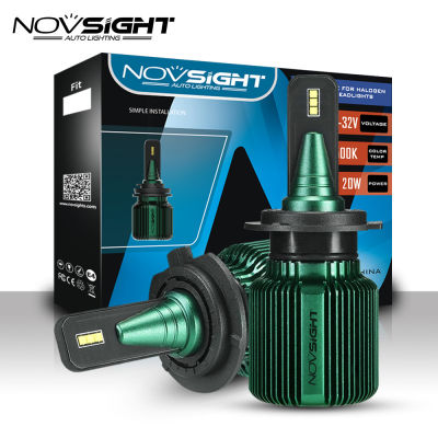 NOVSIGHT H4 LED H7 H11 H13 Car LED Headlights HB3 9005 HB4 9006 HB5 9007 Hi Lo Beam Car LED Light Bulbs 40W 10000LM Headlamp Kit