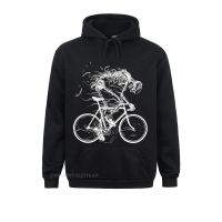 {Echoes Department Store}Ride Like Hell Skeleton Skull Bike Cycle Sportswear Cotton Jacket For Men Hooded Pullover Vintage Amazing