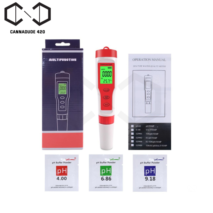 4-in-1-waterproof-tds-ph-ec-temperature-meter-ที่ตรวจสอบค่าความเป็นกรด-ด่าง-เครื่องวัดค่าน้ำ-ตรวจสอบ-ค่าพีเอช-อีซี-และ-อุณหภูมิ-cannadude420