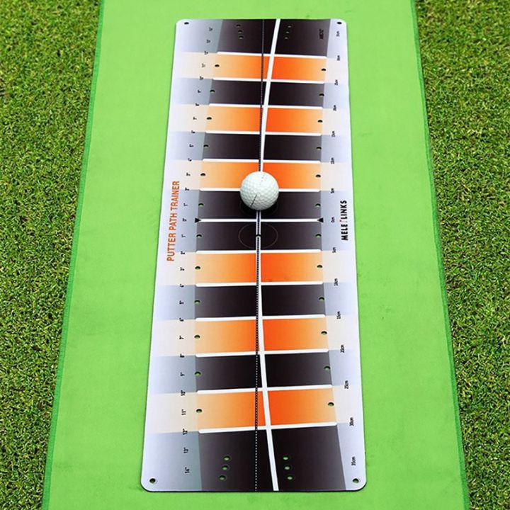 links-portable-golf-putter-putting-mat-golf-training-aid-indoor-mini-golf-equipment-training-aids-blanket-for-home-office