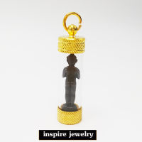 Inspire Jewelry, ตะกรุดไอ้ไข่ กุมารไข่ รูปหล่อไข่ ตาไข่ หรือ ไอ้ไข่  กรอบทอง - บูชารับทรัพย์ รับโชค หนุนความสมบูรณ์ พูลผล มีกินมีใ