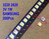 200pcs SMD LED 3228 2828 3V 1W Cool White For TV Backlight