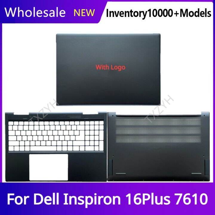 ใหม่ต้นฉบับสำหรับ-inspiron-16บวก7610หน้าจอ-lcd-สำหรับแล็ปท็อปฝาหลังบานพับฝาปิดโน้ตบุคที่เท้าแขนเคสด้านล่าง-b-c-ดี