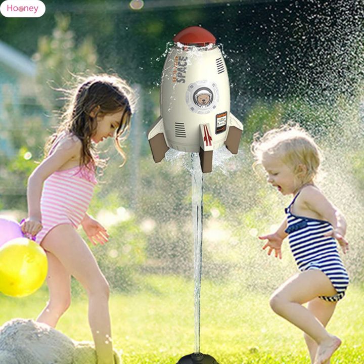 hooney-rockets-launcher-ของเล่นฝักบัว-sprash-rockets-ของเล่นสนุกแรงดันน้ำยกจรวดสปริงเกอร์ของเล่นสำหรับเด็กชายหาดของขวัญของเล่นกลางแจ้งในช่วงฤดูร้อน
