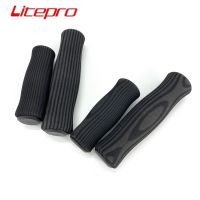 Litepro Bike Sponge Grip 90mm 130mm High-density Sponge Grips 22.2mm Handlebar Folding Bike City Bicycle Comfortable Grips Handlebars