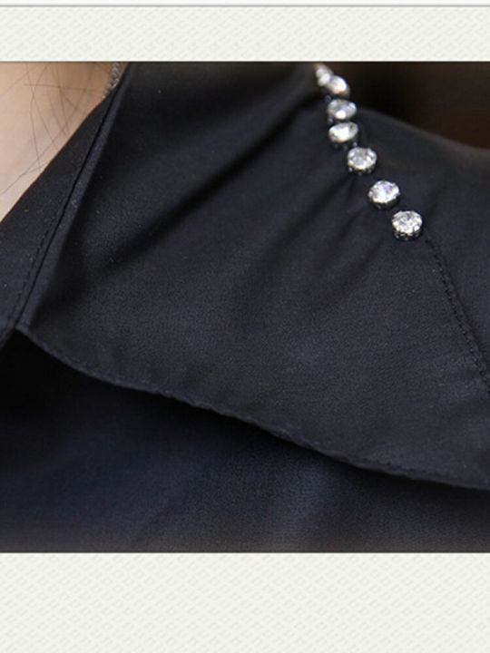 xitao-dress-full-sleeve-casual-black-shirt-dress