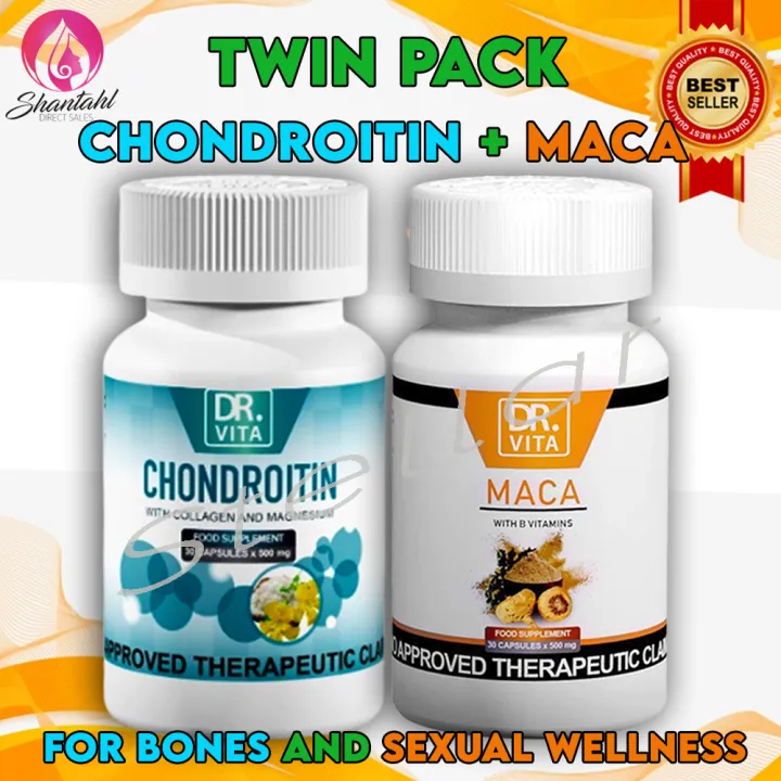 TWIN PACK OF DR.VITA MACA AND Dr. Vita CHONDROITIN SAFE and EFFECTIVE