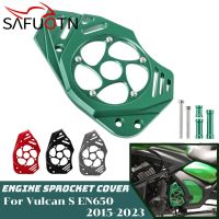 ✴☜ฝาฝาครอบป้องกันห่วงโซ่เฟืองเครื่องยนต์ด้านหน้า6F ER-6N สำหรับ Kawasaki Versys650 Versys 650 Vulcan S EN650อุปกรณ์เสริมมอเตอร์ไซค์