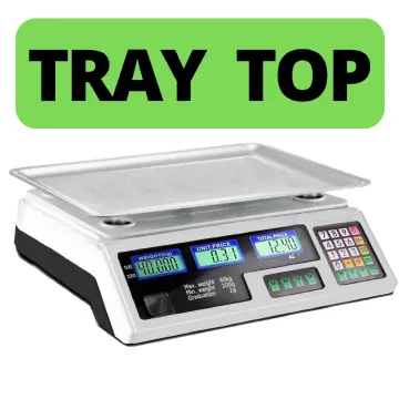 Price Computing Scale, Digital Food Commercial Scale, 88Lb / 40Kg