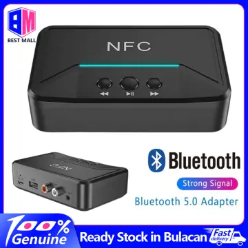 Wireless Audio Receiver Bluetooth 5.2 NFC Audio Adapter U Disk RCA 3.5mm  AUX Jack Stereo Music Receiver Car Speaker Amplifier
