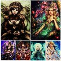 Vintage Wall Art ภาพวาดผ้าใบ,แม่มด Scythe,Necrancer,Devourer Of Gods, Pagan Witch และ Godden Art พิมพ์โปสเตอร์ตกแต่ง