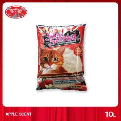 [MANOON] SEE SAND Cat Litter Apple Scent 10L ทรายแมว ซีแซนด์ กลิ่นแอปเปิ้ล 10 ลิตร