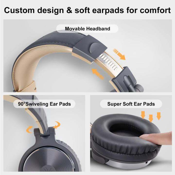 oneodio-wired-monitoring-headphone-stereo-bass-studio-mixing-headset-over-ear-foldable-closed-back-dj-headphones-for-phone-pc