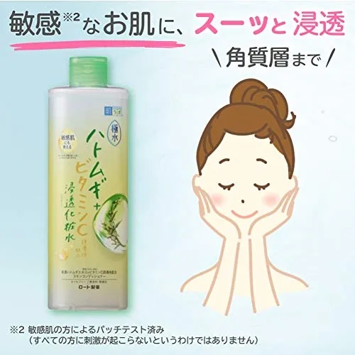 Rohto Hada Labo Kiwamizu Hatomugi + Vitamin C Lotion 400mL Lazada PH