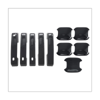 Car Door Handle Cover Inserts+Door Bowl Cover Kit for Ford Bronco 2021 2022 2023 4 Door Accessories ,ABS