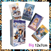 Winter Magic ฤดูหนาว ไพ่ทาโรต์ | กับหนังสือคู่มือกระดาษ | ขนาดใหญ่มาตรฐาน12x7ซม. | 78แผ่นไพ่ทาโรต์ | บัตรทำนาย | คู่มือภาษาอังกฤษ |ไพ่ยิปซี ไพ่ออราเคิล ไพ่ยิบซี ไพ่ทาโร่ Four Seasons Tarot Card