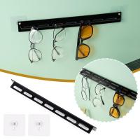 Wall Mounted Acrylic Sunglasses Organizer Storage Eyeglasses Holder Hanging Eyewear Display Rack Jewelry Shelf Eyewear case