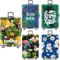 Jungle Pattern Elastic กระเป๋าเดินทาง Cover Protector Dustproof18-32นิ้วรถเข็นกระเป๋าเดินทางกรณีป้องกันครอบคลุม Travel Accessories