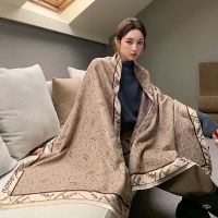 Luxury brand Winter Scarf Women Soft Cashmere Warm Pashmina Love Bear Print Scarves Wraps Thick Long Shawl Bufanda Stoles Hijabs