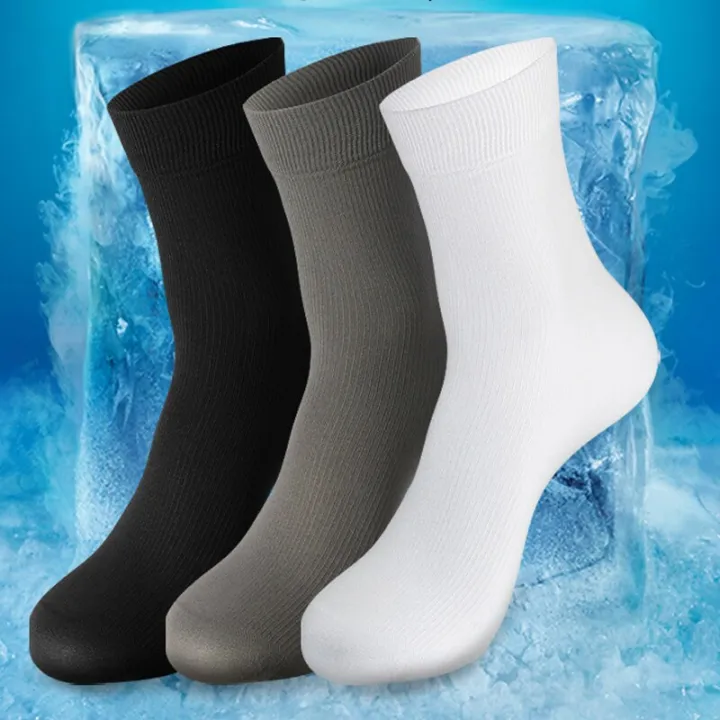 10pairs-women-men-socks-summer-stripe-breathable-long-tube-sock-men-bamboo-fiber-thin-silk-sports-socks-business-shoes-socks