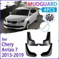 แผ่นบังโคลนรถสำหรับ Chery Arrizo 7 A4 2013 ~ 2019 2014 2015 2016 2017 2018ที่กันโคลนติดรถยนต์ยามที่ปัดโคลนแผ่นบังโคลนรถอุปกรณ์ตกแต่งรถยนต์