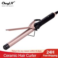 【LZ】⊙  Modelador de cabelo profissional com ajuste de temperatura cerâmica Curling Wand beleza rolo cabelo ondulado styling ferramentas senhora 9mm 28mm