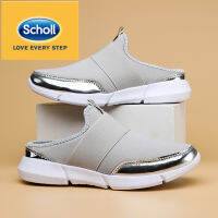 Scholl รองเท้าผู้หญิง Scholl รองเท้าผ้าใบรองเท้าผู้หญิง Scholl ผ้าใบรองเท้าลำลอง Scholl ขนาดใหญ่41 42รองเท้าแตะครึ่งฤดูร้อนกีฬาเดินแฟชั่นรองเท้าแตะวิ่ง รองเท้าสปอร์ต รองเท้าแตะเลดี้ แฟชั่นรองเท้าแตะ หญิง