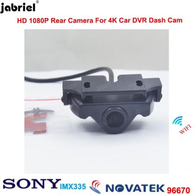 กล้องติดรถยนต์กล้อง DVR รถยนต์ Wi-Fi 4K 2160P เลนส์คู่สำหรับ PEUGEOT 3008 2008 508 308 208 206 307กล้องติดรถยนต์กล้องมองหลังกล้องติดรถยนต์