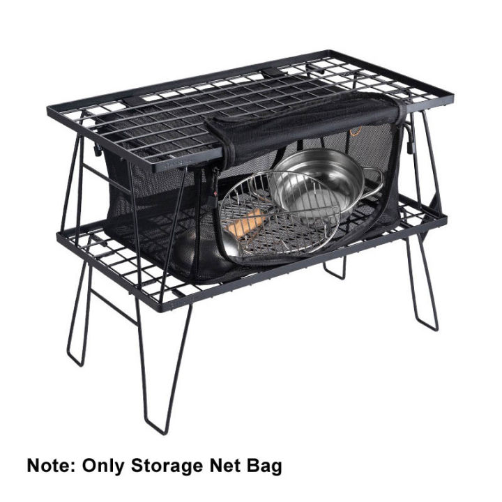 folding-table-portable-storage-net-shelf-bag-stuff-mesh-for-picnic-outdoor-camping-barbecue-kitchen-folding-table-rack