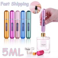 5ML Mini Bottle Refillable Perfume Spray With Spray Scent Pump Empty Cosmetic Containers Portable Atomizer Bottle For Travel Travel Size Bottles Conta