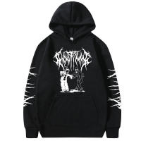 Metal Rap Style Ghostemane World Tour Rock Music Logo Print Hoodie Male Sweatshirt Men Casual Hip Hop Hoodies Mens Clothes Size XS-4XL