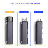 Type-C/usb ด็อกต่อขยาย Multi-4-Port ฮับตัวแยกฮับการขยายตัวโอทีจี4-In-1 5Gbps พร้อมฝาครอบกันฝุ่น