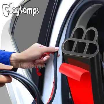 3 Layer 5M Car Door Seal Strip Sound Insulation Rubber Weatherstrip  Accessories