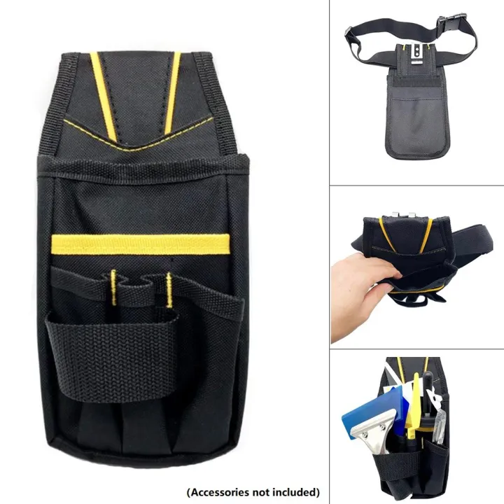Tool Bag Waist Belt Tool Storage Screwdriver Holder Tool Bag Pocket