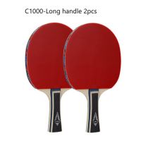 Elastic Ping Pong Rackets for Basic Training Powerful Table Tennis Racket Set with Good Control High Spin C 3000 C 1000