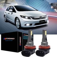 สำหรับ HONDA CIVIC 2012-2015 - 2x ไฟ Led แบบสว่างไฟตัดหมอกหลอดไฟ H11สีขาว6000K ชุดโคมไฟ