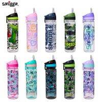 Australian Smiggle water cup tritan straw plastic male and female children student lightweight transparent cup 【JYUE】