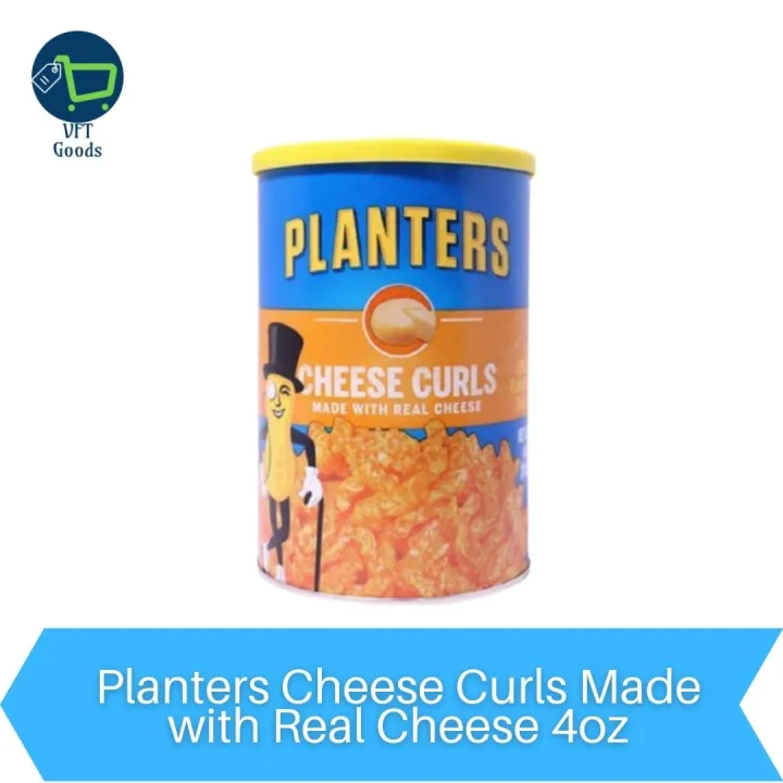 Planters Cheese Curls Made with Real Cheese 4oz Lazada PH