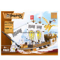 ProudNada Toys ของเล่นเด็กชุดตัวต่อเลโก้เรือโจรสลัด(กล่องใหญ่สุดคุ้ม)  27905 PIRATES 705 PCS  27905