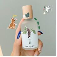 Nước Hoa Body Mist Shimang Trà Thơ Nắp Gỗ Thân Thủy Tinh Sang Trọng Vỏ mờ