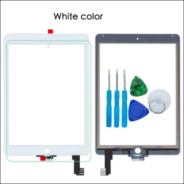 for iPad Air 2 Screen Replacement, Touch Screen for iPad Air 2 2nd Gen 9.7  inch A1566 A1567 Digiziter Touchscreen Glass Panel & Repair Tools (Without