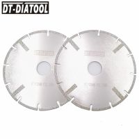 [HOT CHLXIWSHG 552] DT DIATOOL 2Pcs 5 Quot;/125Mm Electroplated Diamond Cutting Disc Bore 22.23Mm ทั้งสองด้านเสริมใบเลื่อยสำหรับหินแกรนิตหินอ่อน