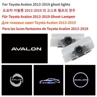 ทำความสะอาด2-4ชิ้นประตูรถต้อนรับไฟสำหรับโตโยต้า LED Avalon 2013-2019โปรเจคเตอร์สุภาพหลอดไฟฉายโลโก้ตกแต่งอุปกรณ์เสริมหลอดไฟ LED และ HIDs