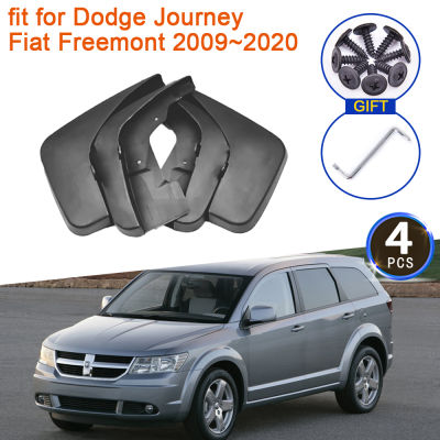 บังโคลนสำหรับ Dodge Journey JC Fiat Freemont 2009 ~ 2020อุปกรณ์เสริม009 2011 2015 2019โคลนอวัยวะเพศหญิงป้องกันสาดยามพิทักษ์เปลวไฟ