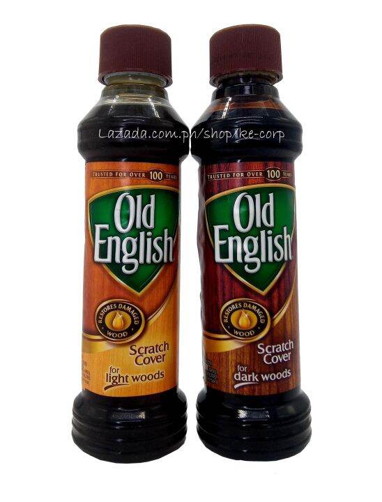 Old English Scratch Cover For Dark and Light Woods 8 Fl Oz 236ml