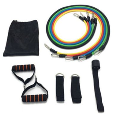 17 Pcs Resistance Bands Set Yoga Expander Fitness Exercise Rubber Tubes Stretch Band Home Training Gym Elastic Pull Rope