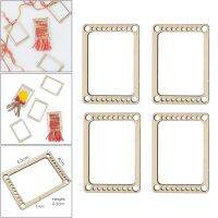 4pcs/Set Mini Weaving Looms Rectangle Woven Weave Frame Knitting DIY Knit Handloom for Beginner Adult Pendant Bracket